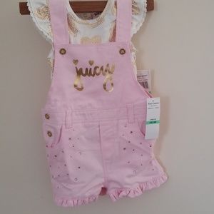 Juicy Couture Pink Jumper with top.